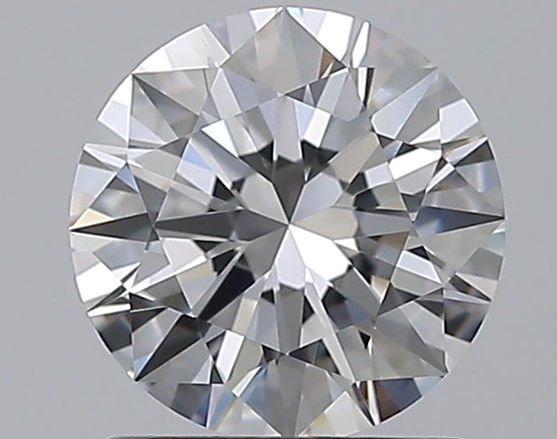 1.08 Carat Round Natural Diamond with  Cut Diamond in 14KT  view 1
