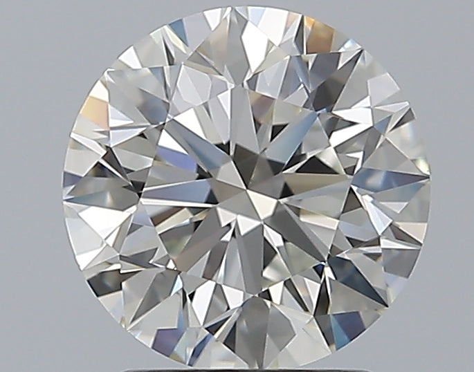 2.01 Carat Round Natural Diamond with  Cut Diamond in 14KT  view 1
