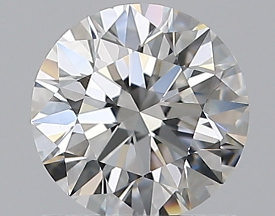 0.81 Carat Round Natural Diamond with  Cut Diamond in 14KT  view 1
