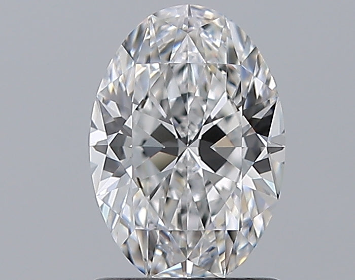 1.2 Carat Oval Natural Diamond with  Cut Diamond in 14KT  view 1
