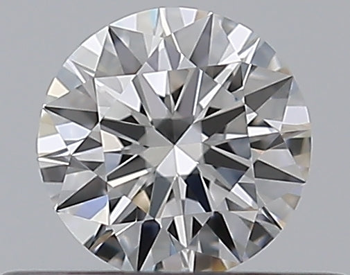 0.3 Carat Round Natural Diamond with  Cut Diamond in 14KT  view 1
