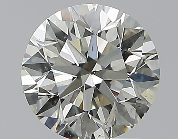 1.2 Carat Round Natural Diamond with  Cut Diamond in 14KT  view 1
