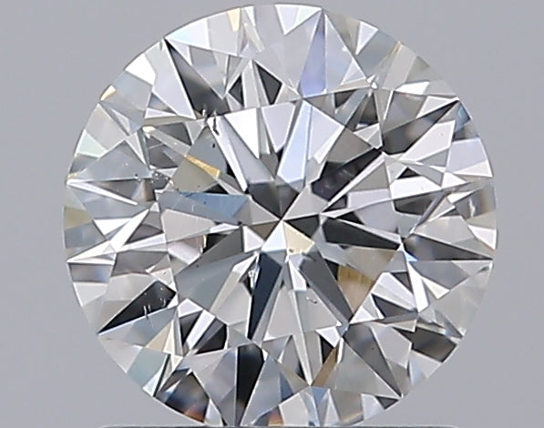 1.03 Carat Round Natural Diamond with  Cut Diamond in 14KT  view 1
