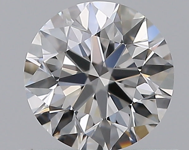 0.59 Carat Round Natural Diamond with  Cut Diamond in 14KT  view 1
