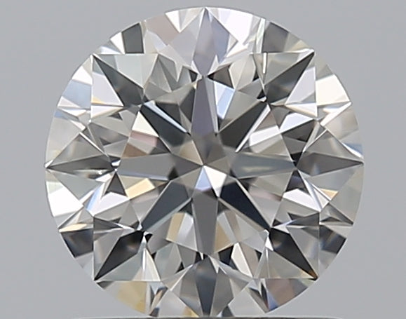 0.9 Carat Round Natural Diamond with  Cut Diamond in 14KT  view 1
