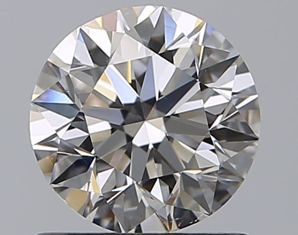 1.0 Carat Round Natural Diamond with  Cut Diamond in 14KT  view 1
