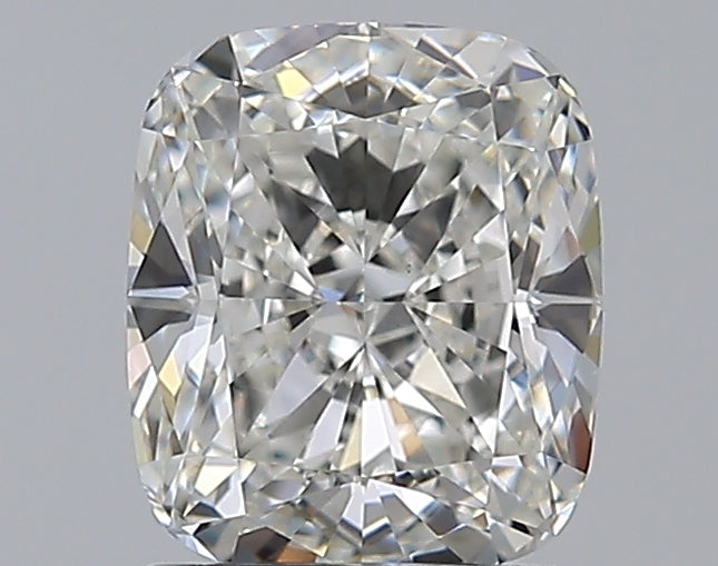 1.61 Carat Cushion Natural Diamond with  Cut Diamond in 14KT  view 1
