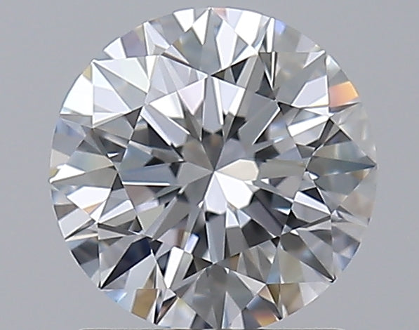 1.33 Carat Round Natural Diamond with  Cut Diamond in 14KT  view 1
