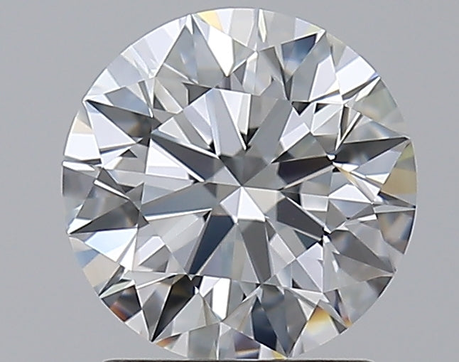 1.65 Carat Round Natural Diamond with  Cut Diamond in 14KT  view 1
