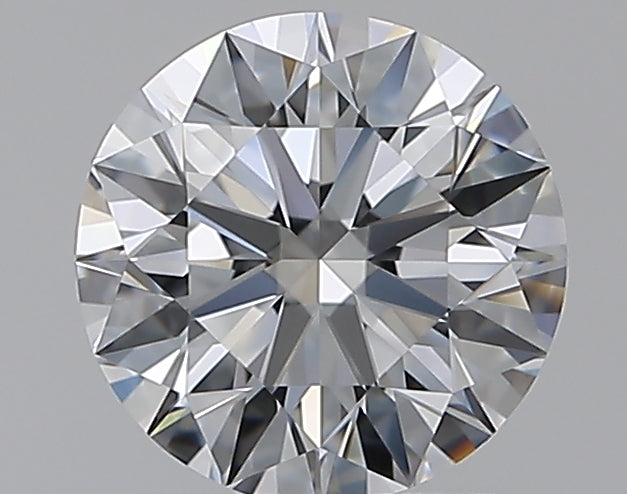 1.29 Carat Round Natural Diamond with  Cut Diamond in 14KT  view 1
