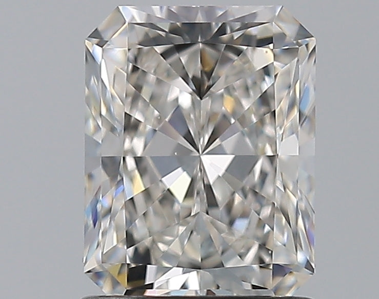 1.3 Carat Radiant Natural Diamond with  Cut Diamond in 14KT  view 1
