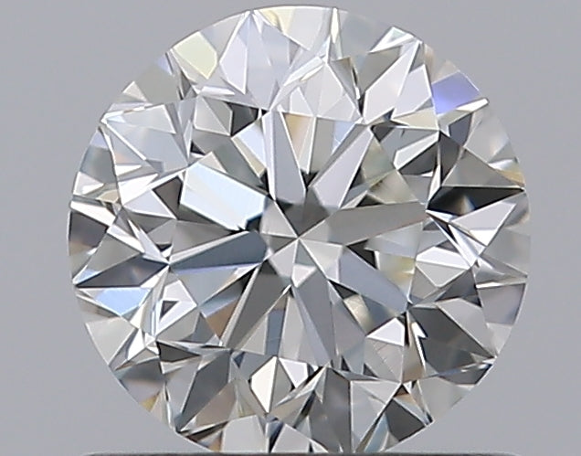 0.75 Carat Round Natural Diamond with  Cut Diamond in 14KT  view 1
