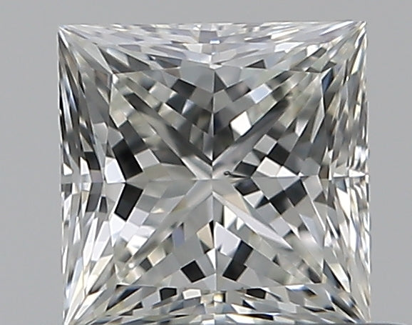 0.51 Carat Princess Natural Diamond & 0.52 Carat Princess Natural Diamond with  Cut Diamond in 14KT  view 1
