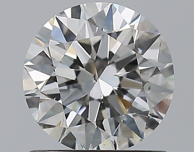 1.0 Carat Round Natural Diamond with  Cut Diamond in 14KT  view 1
