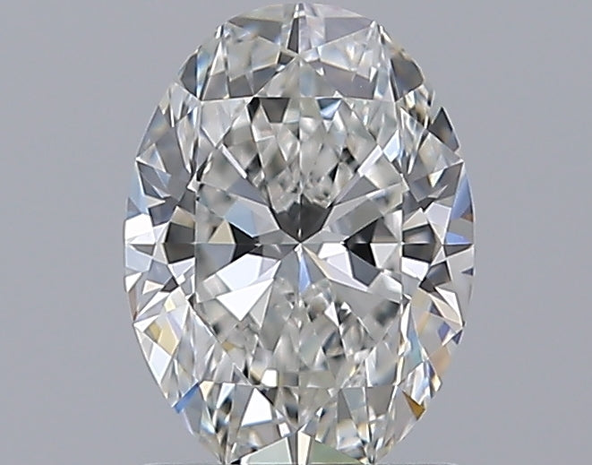 1.2 Carat Oval Natural Diamond with  Cut Diamond in 14KT  view 1
