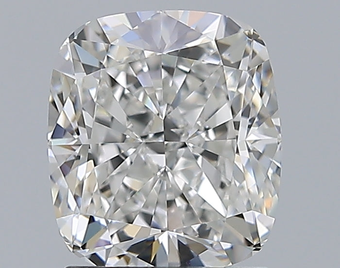 2.01 Carat Cushion Natural Diamond with  Cut Diamond in 14KT  view 1
