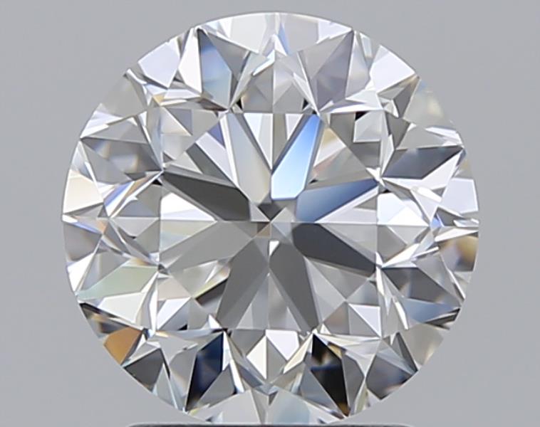 2.0 Carat Round Natural Diamond with  Cut Diamond in 14KT  view 1
