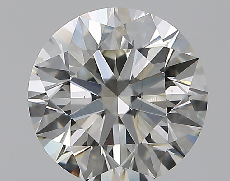 0.81 Carat Round Natural Diamond with  Cut Diamond in 14KT  view 1

