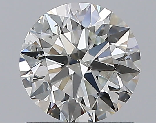 1.0 Carat Round Natural Diamond with  Cut Diamond in 14KT  view 1
