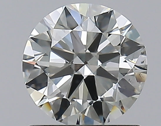 1.0 Carat Round Natural Diamond with  Cut Diamond in 14KT  view 1
