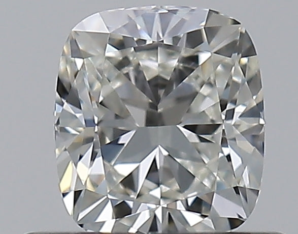 0.51 Carat Cushion Natural Diamond with  Cut Diamond in 14KT  view 1
