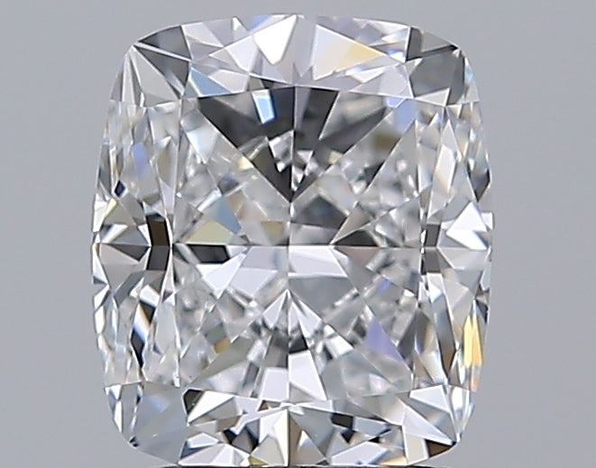 2.01 Carat Cushion Natural Diamond with  Cut Diamond in 14KT  view 1
