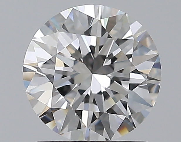 1.13 Carat Round Natural Diamond with  Cut Diamond in 14KT  view 1
