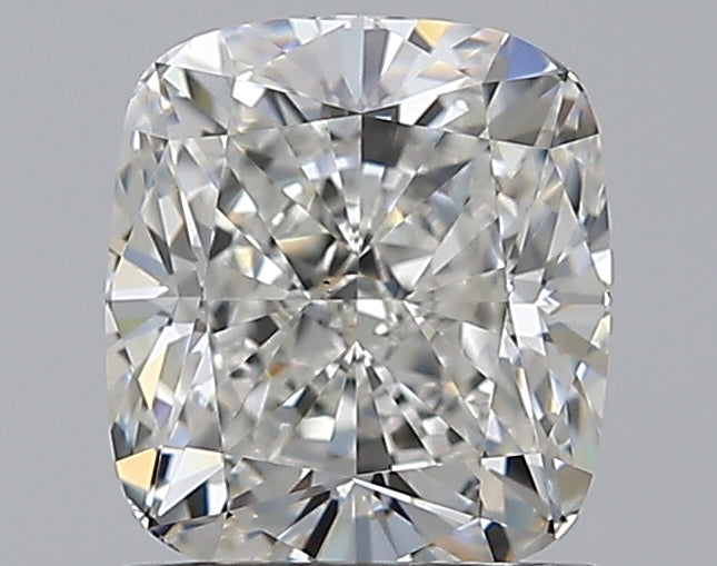 1.22 Carat Cushion Natural Diamond with  Cut Diamond in 14KT  view 1
