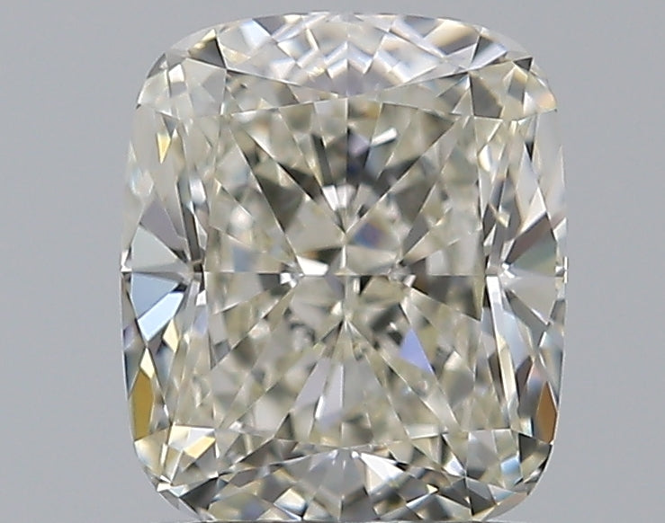 1.2 Carat Cushion Natural Diamond with  Cut Diamond in 14KT  view 1
