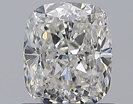 1.0 Carat Cushion Natural Diamond with  Cut Diamond in 14KT  view 1
