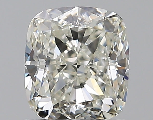 1.0 Carat Cushion Natural Diamond with  Cut Diamond in 14KT  view 1

