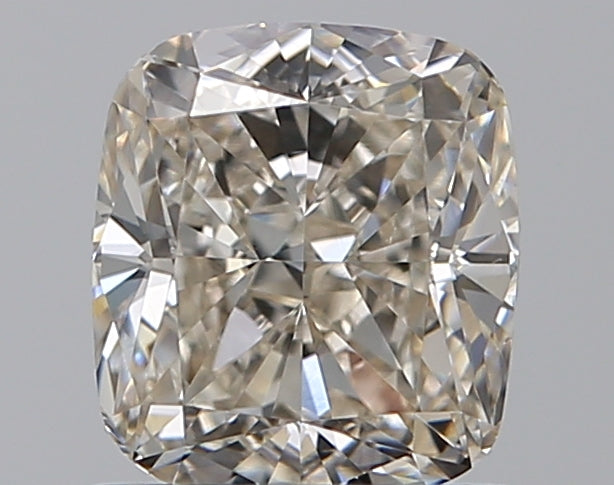 1.01 Carat Cushion Natural Diamond with  Cut Diamond in 14KT  view 1
