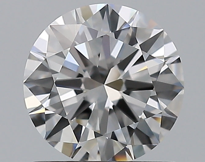 1.0 Carat Round Natural Diamond with  Cut Diamond in 14KT  view 1
