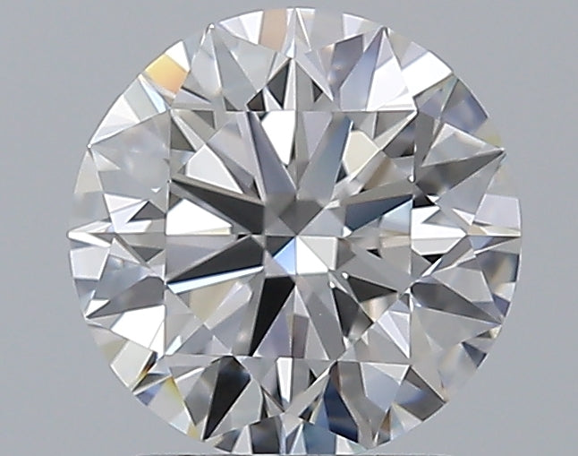 1.7 Carat Round Natural Diamond with  Cut Diamond in 14KT  view 1
