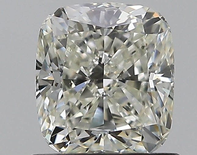 1.01 Carat Cushion Natural Diamond with  Cut Diamond in 14KT  view 1
