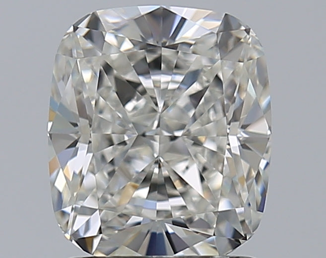 1.52 Carat Cushion Natural Diamond with  Cut Diamond in 14KT  view 1
