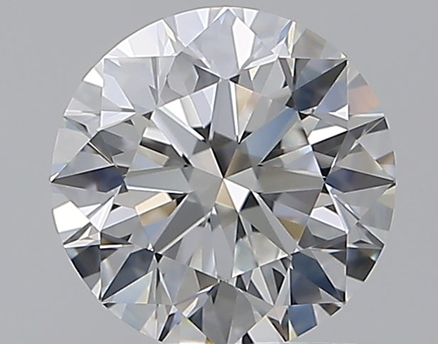 0.96 Carat Round Natural Diamond with  Cut Diamond in 14KT  view 1
