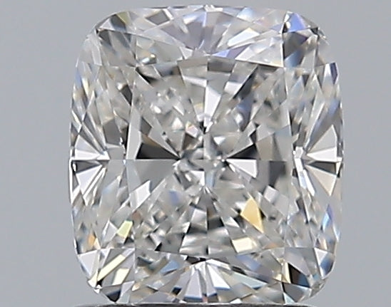 1.29 Carat Cushion Natural Diamond with  Cut Diamond in 14KT  view 1
