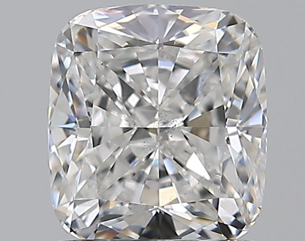 1.2 Carat Cushion Natural Diamond with  Cut Diamond in 14KT  view 1
