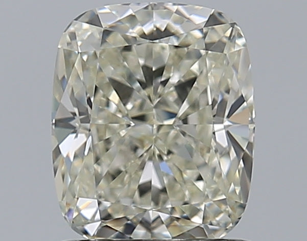 1.2 Carat Cushion Natural Diamond with  Cut Diamond in 14KT  view 1
