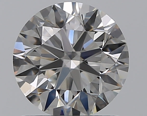 0.96 Carat Round Natural Diamond with  Cut Diamond in 14KT  view 1
