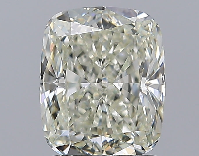 2.01 Carat Cushion Natural Diamond with  Cut Diamond in 14KT  view 1
