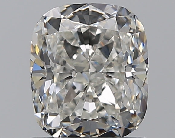 1.23 Carat Cushion Natural Diamond with  Cut Diamond in 14KT  view 1
