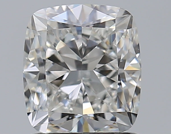1.21 Carat Cushion Natural Diamond with  Cut Diamond in 14KT  view 1
