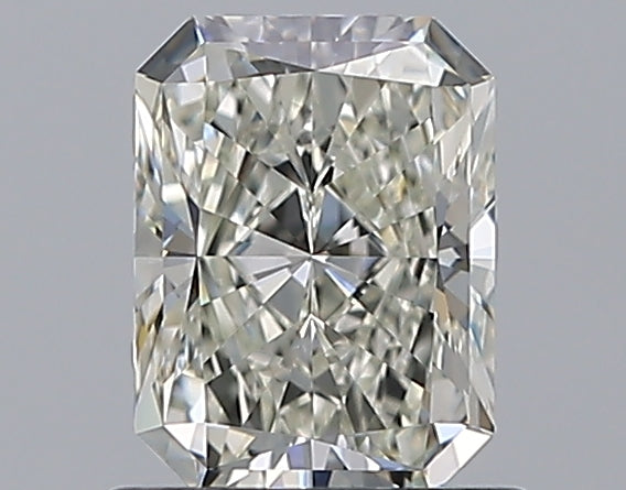 0.96 Carat Radiant Natural Diamond with  Cut Diamond in 14KT  view 1
