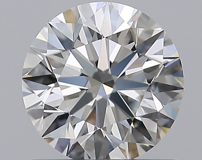 0.72 Carat Round Natural Diamond with  Cut Diamond in 14KT  view 1
