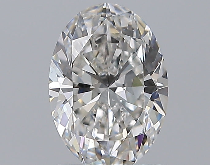 1.2 Carat Oval Natural Diamond with  Cut Diamond in 14KT  view 1
