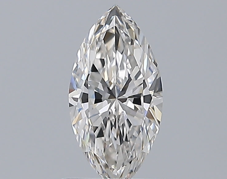 0.75 Carat Marquise Natural Diamond with  Cut Diamond in 14KT  view 1
