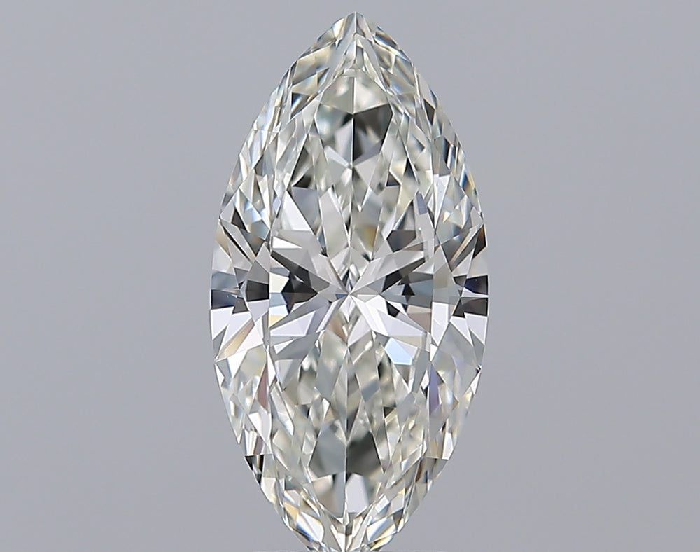 2.5 Carat Marquise Natural Diamond with  Cut Diamond in 14KT  view 1
