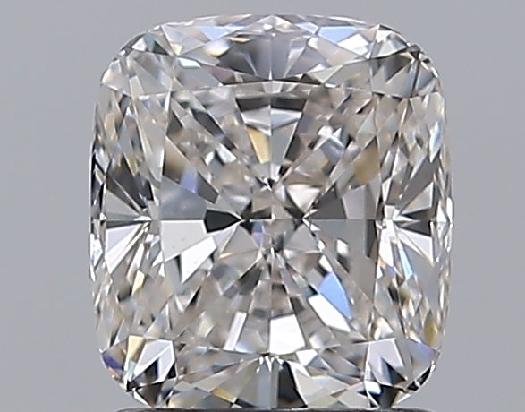 1.51 Carat Cushion Natural Diamond with  Cut Diamond in 14KT  view 1
